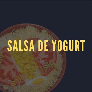 SALSA YOGUR