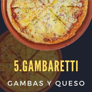 PIZZA 5 GAMBARETTI