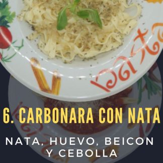 SALSA 6 CARBONARA CON NATA